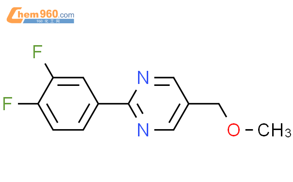 727419 54 7 Pyrimidine 2 3 4 difluorophenyl 5 methoxymethyl CAS号