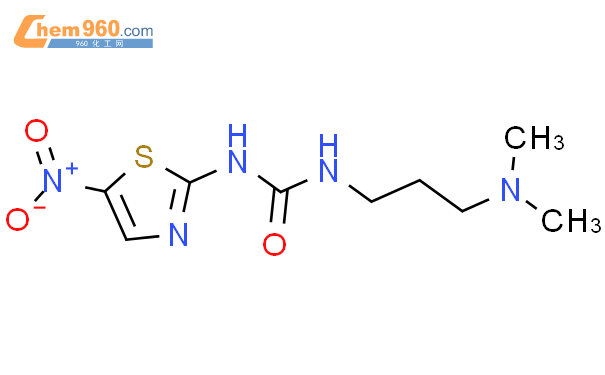 727984 75 0 Urea N 3 Dimethylamino Propyl N 5 Nitro 2 Thiazolyl