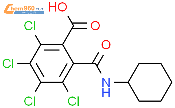 732950 26 4 BENZOIC ACID 2 3 4 5 TETRACHLORO 6 CYCLOHEXYLAMINO