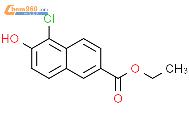 736992 52 2 2 NAPHTHALENECARBOXYLIC ACID 5 CHLORO 6 HYDROXY ETHYL