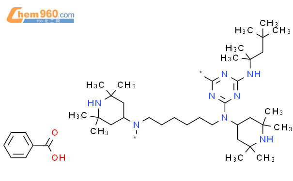 738591 40 7 POLY 6 1 1 3 3 TETRAMETHYLBUTYL AMINO 1 3 5 TRIAZINE 2