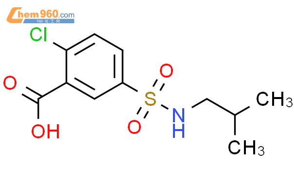 74138 27 5 BENZOIC ACID 2 CHLORO 5 2 METHYLPROPYL AMINO SULFONYL