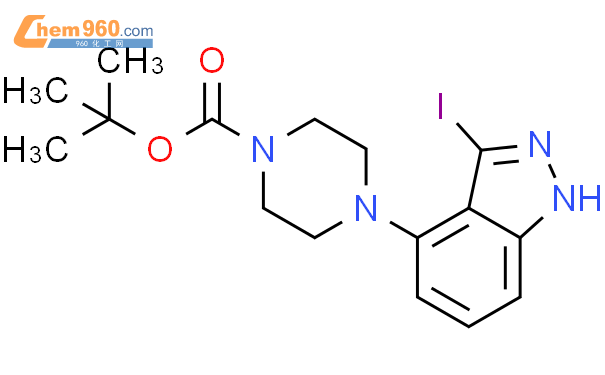1 Boc 4 3 碘 1H 吲唑 4 基 哌嗪CAS号744219 32 7 960化工网