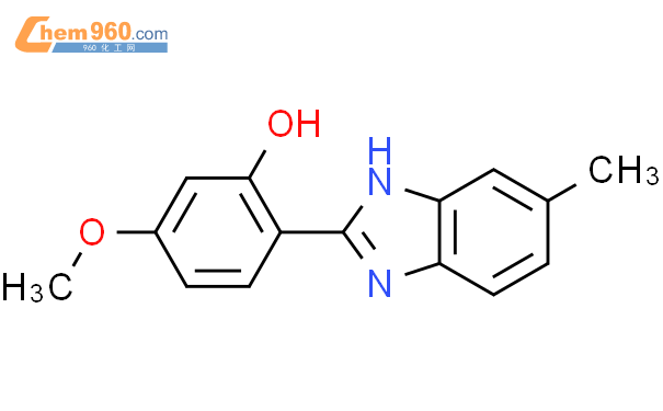 745781 94 6 PHENOL 5 METHOXY 2 5 METHYL 1H BENZIMIDAZOL 2 YL 化学式结构式