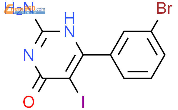 H Pyrimidinone Amino Bromophenyl Iodo