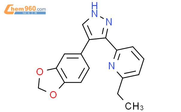 2 4 苯并 1 3 二氧代l 5 基 1H 吡唑 3 基 6 乙基 吡啶CAS号746666 47 7 960化工网