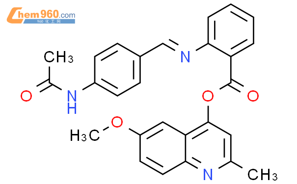 Benzoic Acid 2 4 Acetylamino Phenyl Methylene Amino 6 Methoxy 2