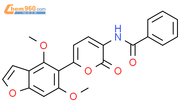 748133 93 9 Benzamide N 6 4 6 Dimethoxy 5 Benzofuranyl 2 Oxo 2H