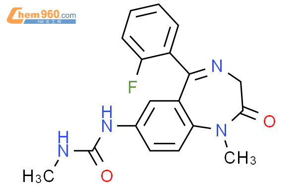 74858 67 6 Urea N 5 2 Fluorophenyl 2 3 Dihydro 1 Methyl 2 Oxo 1H 1 4