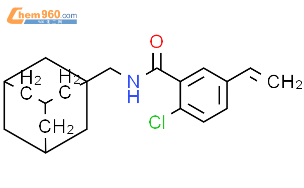 749229 68 3 Benzamide 2 Chloro 5 Ethenyl N Tricyclo 3 3 1 13 7 Dec 1