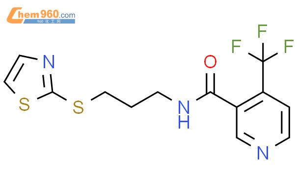 Pyridinecarboxamide N Thiazolylthio Propyl