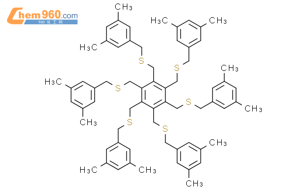 Benzene Hexakis Dimethylphenyl Methyl