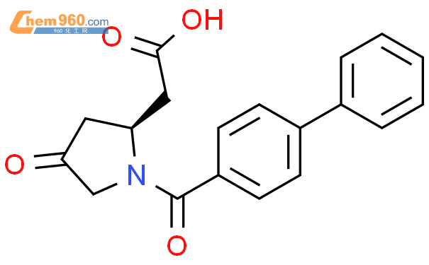 753014 24 3 2 PYRROLIDINEACETIC ACID 1 1 1 BIPHENYL 4 YLCARBONYL