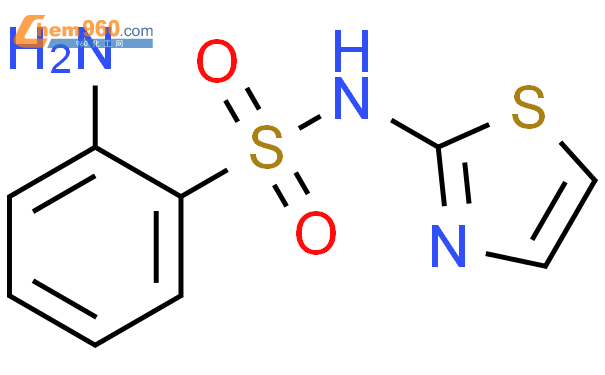 2 amino N 1 3 thiazol 2 yl benzenesulfonamideCAS号75304 17 5 960化工网