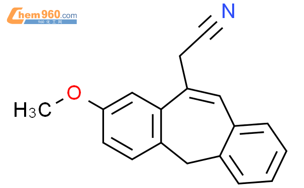 753502 23 7 5H Dibenzo a d cycloheptene 10 acetonitrile 8 methoxy CAS号