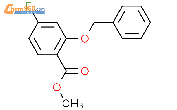 753922 57 5 Benzoic acid 4 fluoro 2 phenylmethoxy methyl esterCAS号