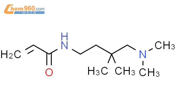 75407 29 3 2 Propenamide N 4 dimethylamino 3 3 dimethylbutyl CAS号