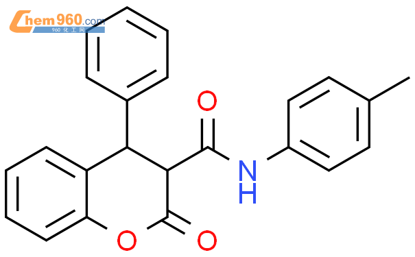 75616 71 6 2H 1 Benzopyran 3 Carboxamide 3 4 Dihydro N 4 Methylphenyl