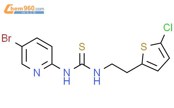 Thiourea N Bromo Pyridinyl N Chloro Thienyl