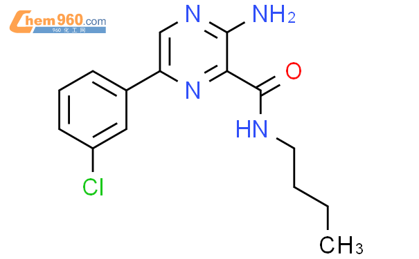 Pyrazinecarboxamide Amino N Butyl Chlorophenyl