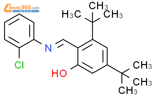 756821 60 0 Phenol 2 2 Chlorophenyl Imino Methyl 3 5 Bis 1 1