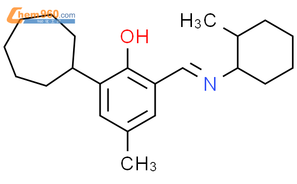 Phenol Cycloheptyl Methyl Methylcyclohexyl