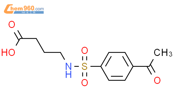 757192 77 1 4 4 ACETYLPHENYL SULFONYL AMINO BUTANOIC ACIDCAS号 757192