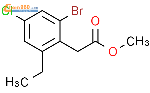 Benzeneacetic Acid Bromo Chloro Ethyl Methyl Ester