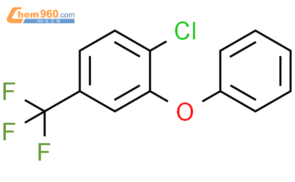 76246 77 0 Benzene 1 chloro 2 phenoxy 4 trifluoromethyl 化学式结构式分子式