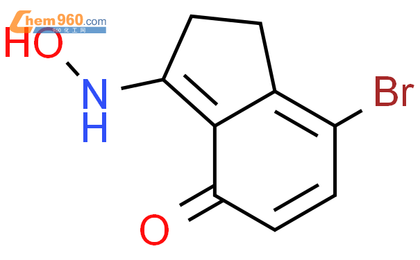 76283 02 8 1H Inden 1 one 4 bromo 2 3 dihydro 7 hydroxy oxime化学式结构式