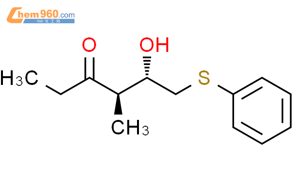 766546 75 2 3 Hexanone 5 Hydroxy 4 Methyl 6 Phenylthio 4R 5S Rel