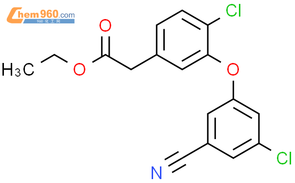 770719 36 3 BENZENEACETIC ACID 4 CHLORO 3 3 CHLORO 5 CYANOPHENOXY