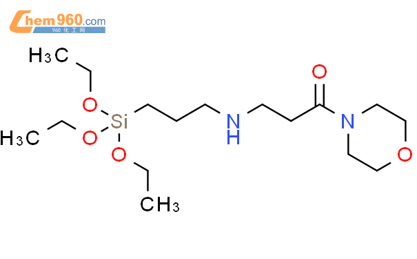 Morpholine Oxo Triethoxysilyl Propyl Amino