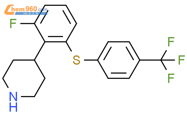 Piperidine Fluoro Trifluoromethyl Phenyl Thio