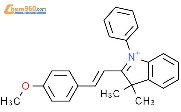 77413 49 1 3H Indolium 2 2 4 Methoxyphenyl Ethenyl 3 3 Dimethyl 1