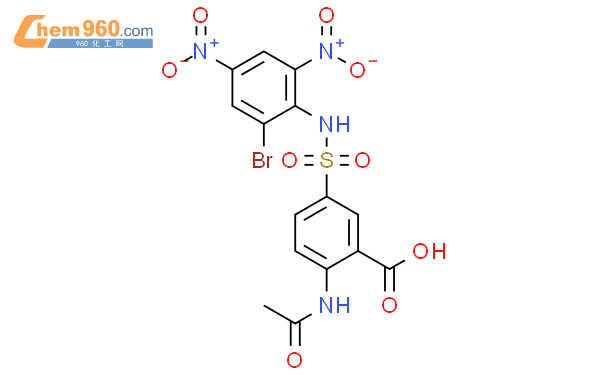 Benzoic Acid Acetylamino Bromo Dinitrophenyl