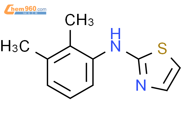 774544 65 9 N 2 3 Dimethylphenyl thiazol 2 amine化学式结构式分子式mol 960化工网