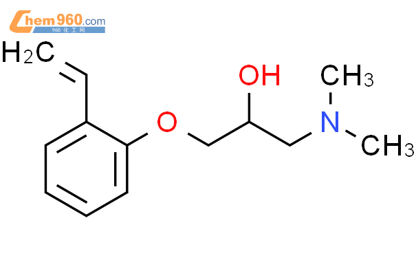 775328 14 8 2 PROPANOL 1 DIMETHYLAMINO 3 2 ETHENYLPHENOXY CAS号