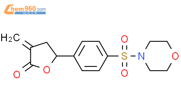 77547 03 6 3 Methylidene 5 4 Morpholin 4 Ylsulfonyl Phenyl