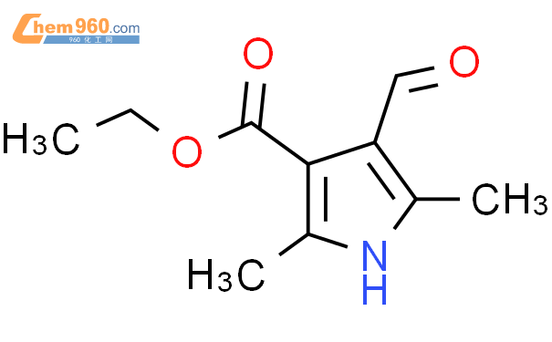 776 24 9 4 Formyl 2 5 Dimethyl 1H Pyrrole 3 Carboxylic Acid Ethyl Ester