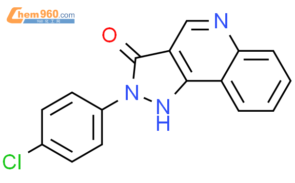 77779 36 3 3H Pyrazolo 4 3 C Quinolin 3 One 2 4 Chlorophenyl 2 5