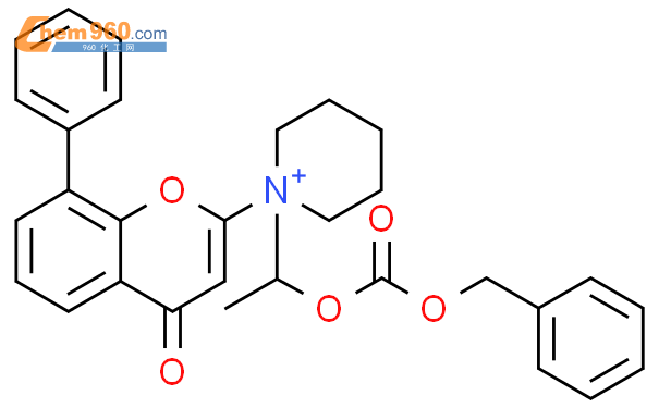 778643 62 2 Piperidinium 1 4 Oxo 8 Phenyl 4H 1 Benzopyran 2 Yl 1 1