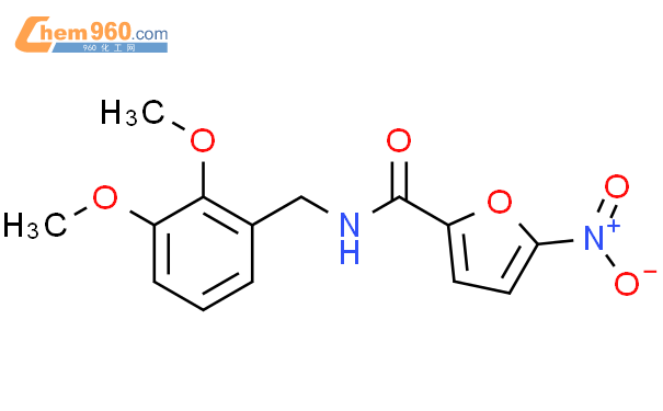 779327 14 9 2 Furancarboxamide N 2 3 Dimethoxyphenyl Methyl 5 Nitro