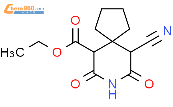 Cyano Dioxo Aza Spiro Decane Carboxylic Acid