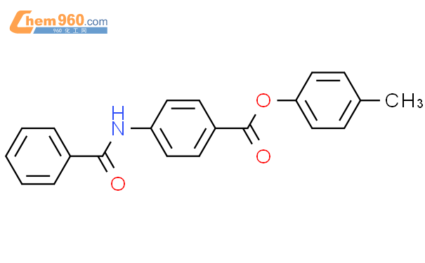 78079 55 7 Benzoic acid 4 benzoylamino 4 methylphenyl esterCAS号