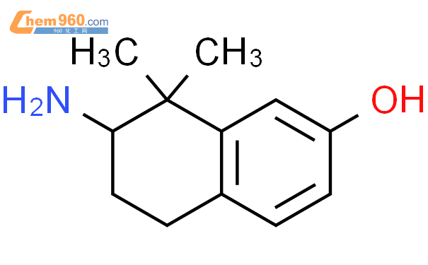 783305 43 1 2 NAPHTHALENOL 7 AMINO 5 6 7 8 TETRAHYDRO 8 8 DIMETHYL 化学式