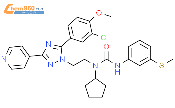 Urea N Chloro Methoxyphenyl Pyridinyl H