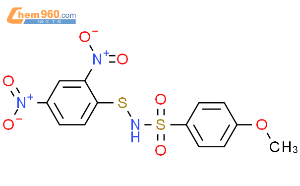 78488 88 7 Benzenesulfonamide N 2 4 dinitrophenyl thio 4 methoxy 化学