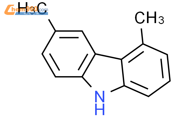 78787 81 2 9H Carbazole 3 5 dimethyl 化学式结构式分子式mol 960化工网