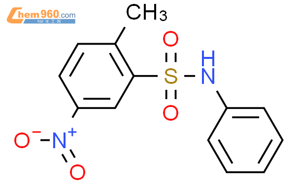 79 88 9 Benzenesulfonamide 2 methyl 5 nitro N phenyl CAS号 79 88 9